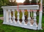 Preview: Hand & Fußlaufelement, gerade, Balustrade, Park & Gartendekoration, Steinguss, Geländer