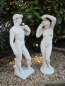 Preview: Steinfiguren, David & Venus / Skulpturen, Gartenfiguren, Park & Gartendekoration, Statuen, Parkfiguren, Steinguss