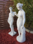 Preview: Gartenfiguren, David & Eva mit Apfel in der Hand
