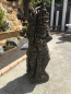 Preview: Skulptur, Bali Krieger, Gartenfigur, Steinguss, Frostsicher, Winterfest, Gartendeko