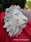 Preview: Löwe Steinfigur, Statue, Gartendekoration