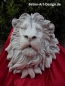 Preview: Löwe Steinfigur, Statue, Gartendekoration