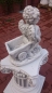 Preview: Engel, Steinfigur, Statue, Gartenfigur, Steinguss, Skulptur, Gartendekoration