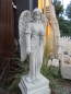 Preview: Engel, Steinfigur, Statue, Gartenfigur, Steinguss, Skulptur, Gartendekoration