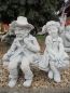 Preview: Steinfiguren Set, Gartenfiguren, Skulpturen, Statuen