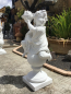 Preview: Gartenfigur Winter aus 4 Jahreszeiten, Winter, Putte auf Kugel, Skulptur, Steinfigur, Steinguss, Statue