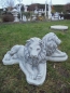 Preview: Löwe Steinfigur, Statue, Gartendekoration