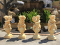 Preview: Gartenfiguren Set aus 4 Jahreszeiten, 4 Putten auf Kugel, Park & Gartendekoration, Steinfiguren, Statuen