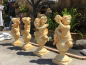 Preview: Gartenfiguren Set aus 4 Jahreszeiten, 4 Putten auf Kugel, Park & Gartendekoration, Steinfiguren, Statuen