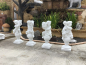 Preview: Gartenfiguren Set aus 4 Jahreszeiten, 4 Putten auf Kugel, Park & Gartendekoration, Steinfiguren, Statuen