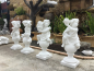 Preview: Gartenfiguren Set aus 4 Jahreszeiten, 4 Putten auf Kugel, Park & Gartendekoration, Steinfiguren, Statuen