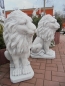 Preview: Löwen Steinfiguren, Statue, Gartendekoration