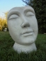 Preview: Statue Maske, Steinfigur, Skulptur, Gartendekoration
