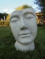 Preview: Statue Maske, Steinfigur, Skulptur, Gartendekoration