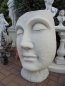 Preview: Statue Maske, Steinfigur, Skulptur, Gartendekoration