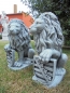 Preview: Löwe Steinfigur, Statue, Gartendekoration