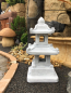 Preview: Japanische Steinlaterne, Steinguss, Frostsicher, Winterfest, Gartendekoration, Beton