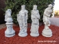 Preview: Schachfiguren, Steinfiguren, Statuen, Gartendekoration, Skulpturen