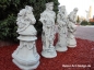 Preview: Schachfiguren, Steinfiguren, Statuen, Gartendekoration, Skulpturen