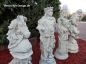 Preview: Schachfiguren, Steinfiguren, Statuen, Gartendekoration, Skulpturen