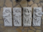 Preview: large wall plate "Putte with wine" 74 cm