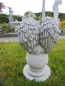 Preview: Skulptur Engel Steinfigur Gartenfigur Statue Steinguss