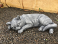 Preview: Katze liegend, Steinfigur, Park & Gartendekoration, Steinguss, Gartenfigur, Skulptur