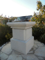 Preview: Sockel für Gartenfigur, Podest 63 cm Hoch