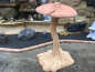 Preview: Steinfigur XXL Pilz, Gartenfigur, Steinguss, H. 119 cm