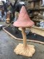 Preview: Steinfigur XXL Pilz, Gartenfigur, Steinguss, H. 151 cm, Gartendekoration
