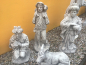 Preview: Steinfiguren Set, Krippe, 10 Figuren, Gartenfiguren, Gartendekoration, Steinguss