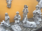 Preview: Steinfiguren Set, Krippe, 10 Figuren, Gartenfiguren, Gartendekoration, Steinguss