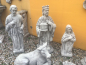 Preview: Steinfiguren Set, Krippe, 10 Figuren, Gartenfiguren, Gartendekoration, Steinguss