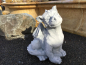Preview: Steinfigur sitzender Drache, Steinguss, Skulpturen, Statuen, Tierfiguren, Gartenfigur