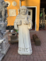Preview: Steinfigur, Gartenfigur "Dom Perignon", Steinguss, Park & Gartendekoration, Statue, Frostsicher