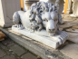 Preview: Löwe, Steinfigur, Steinguss, Höhe 37 cm Gartenfigur, Statue, Gartendekoration