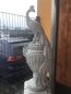 Preview: Pfau, Steinfigur, Frostsicher, Steinguss, Gartenfigur