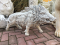 Preview: Wildschwein XXL, Steinfigur, Gartendekoration, Steinguss