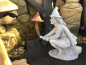 Preview: Steinfigur, Hexe, Gartenfigur