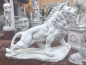 Preview: Steinfigur Löwe, Lebensgroße Statue, Skulptur, Frostsicher, Steinguss