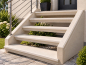 Preview: Betontreppen, Treppenstufen, Beton, Steinguss, Frostsicher, Winterfest, Weißbeton, Gartendekoration, Steinkunst