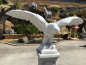 Preview: Steinfigur, Adler XXL, Lebensgroß, Park & Gartendekoration, Steinguss, Frostsicher, Statue