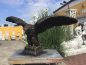 Preview: Steinfigur, Adler XXL, Lebensgroß, Park & Gartendekoration, Steinguss, Frostsicher, Statue
