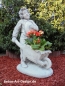 Preview: Garden Figure "Boy with a wheelbarrow" plant