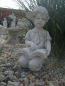 Preview: cute stone statue "Boy with a book" 46 cn High