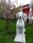 Preview: Hunde, Jagdhund, Skulptur, Steinfigur, Statue