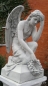 Preview: beautiful angel grave concrete 81 cm tall