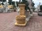 Preview: Wandbrunnen, 2 teilig, 75 cm hoch, Steinbrunnen, Gartenbrunnen, Park & Gartendekoration, Steinguss