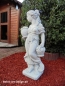 Preview: pretty garden statue "flower girl" 106 cm