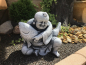 Preview: Steinfigur, Gartenfigur, "Chinesischer Fischer" Park & Gartendekoration, Steinguss, Feng Shui